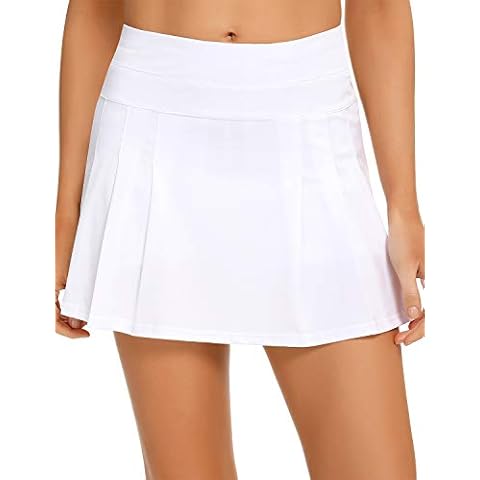 EISHOPEER Falda de tenis plisada para mujer con bolsillos cortos Cover