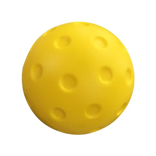 Laikoutd Bolas De Pickleballs Espuma PU Pelotas Entrenamiento Suaves Reductoras Ruido para Reducir Ruido Bolas Espuma Silenciosas Fáciles Usar