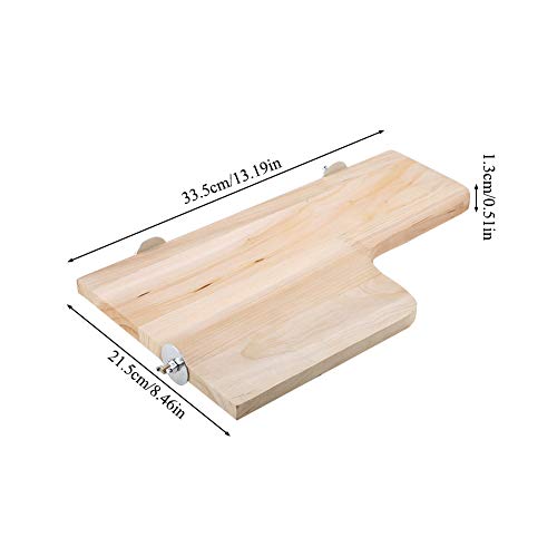 Fdit Hamster Wooden Springboard, Pet Wooden Toy, Wooden Springboard, for Hamster Easy to Install Squirrel - Image 2