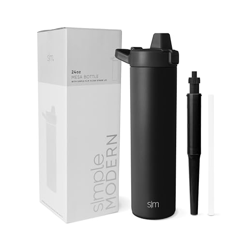 Simple Modern Filtered Water Bottle | Insulated Stainless-Steel Carbon Filter