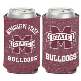 Mississippi State Bulldogs HEATHERED Can Cooler 12 oz.