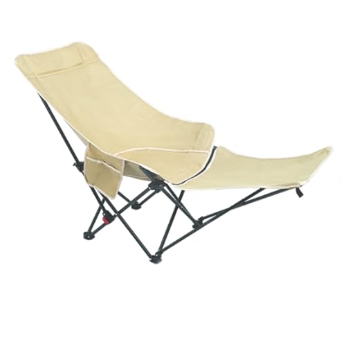 Chaise de camping pliante portable inclinable 3 positions taille L extérieur