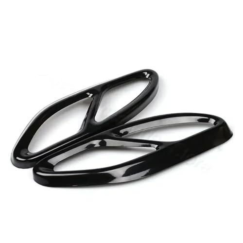 Embout d'échappement noir pour Mercedes Classe A W176 et W205 finition sport