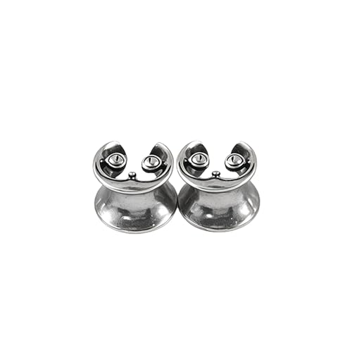 Bijoux de corps chat en cuivre fin avec finitions artisanales et selles ajustables en U