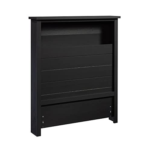 Sauder Dawson Trail Twin Headboard, Raven Oak Finish #TOP10