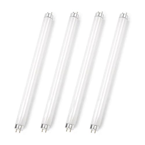 generico T8 Tubi Fluorescenti Da 600mm 18W, 4 Pezzi T8 Bianco Freddo 6500K, Attacco G13, Luce a Basso Consumo Energetico, Luce Di Emergenza a Risparmio Energetico, per Cucina, Bagno, Armadio, Garage