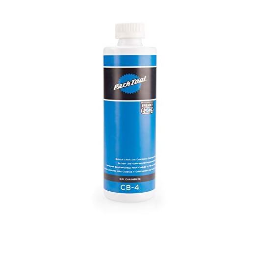 Park Tool CB-4 Bio ChainBrite Bicycle Chain & Component Cleaning Fluid - 16 fl oz/472 ml Bottle