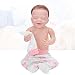 YANRU Bambole Reborn Originali Maschio, 18Pollici 46Cm Reborn Doll - Bambolotto Maschio - Regali per Bambine E Bambini