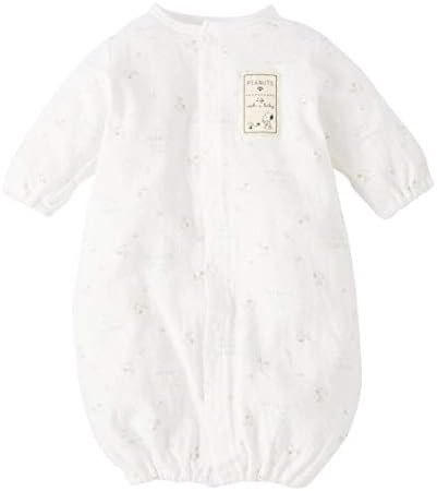 Amazon Co Jp Nissen ニッセン ロンパース カバーオール ベビー カバーオール ツーウェイオール スヌーピー やわらか接結 長袖ツーウェイオール ベビー服 子供服 男の子 女の子 オフ 身長50 70cm 服 ファッション小物