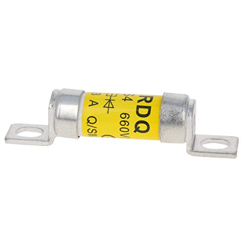 Fielect Ceramic Fuse 63A 660V Ceramic Tube Fuse Cartridge Fuse Ceramic Cylindrical Fuse Rgs4 #TOP1