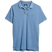 Superdry Vint Destroy Polo Heraldic Blue M Hombre