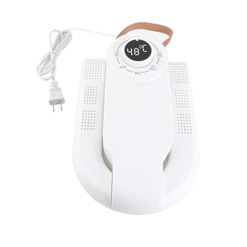 Secador eléctrico portátil para calzado 110V blanco miniatura 5