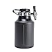 GrowlerWerks UKeg Go Distributeur de boissons gazeuses pour bière, soda, cidre, Kombucha et cocktails, 6 oz, Tungstène noir