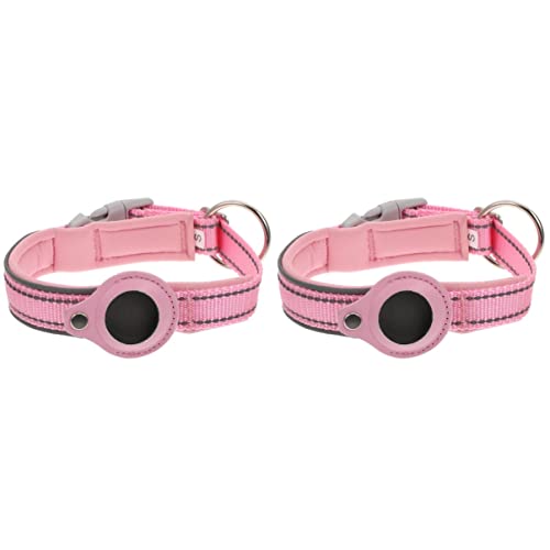 Patkaw 2 Pcs Air Tag Dog Anti- Lost Locator Collar Locator Protector Locator Case Collar, Dog Collar #TOP14