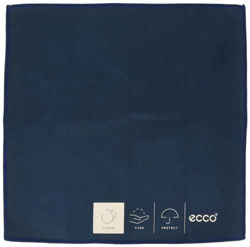 ECCO Microfiber Cloth Shoe Care Product, Smoked Blue, 26x26 CM