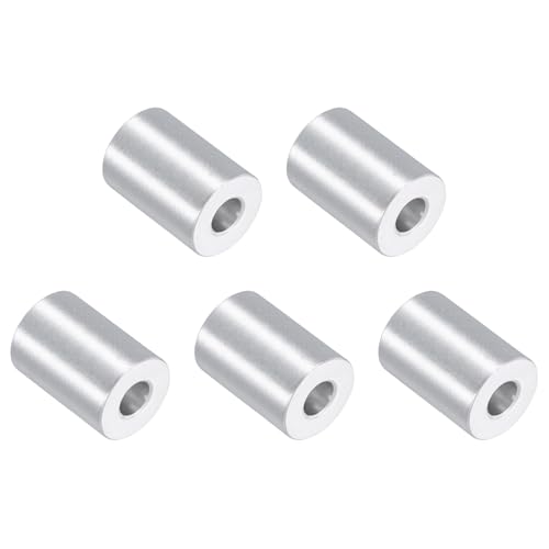 Bague d'écartement non filetée uxcell en aluminium léger et rigide de 3,8 cm de long