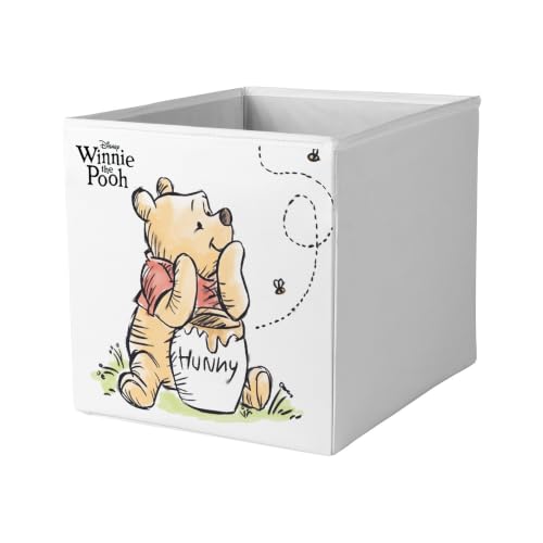 Pyramid International Scatola portaoggetti pieghevole Hunny di Winnie the Pooh, 30 cm x 30 cm, regalo ufficiale per la camera dei bambini