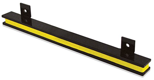 13 Heavy-Duty Magnetic Tool Holder, Easy-Install, 20-lb per inch Pull Force, Black Powder Coat with Yellow Stripe (AM2PLC)