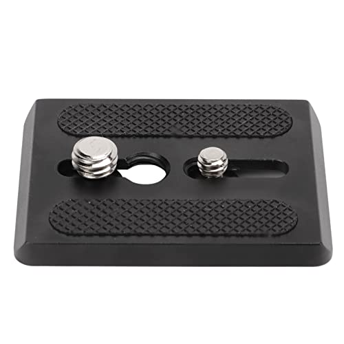 Tripod Head Plate Adapter, Rubber Foot Pad Tripod Quick Release Plate Wearresistant 1/4in 3/8in Thread for Photographing