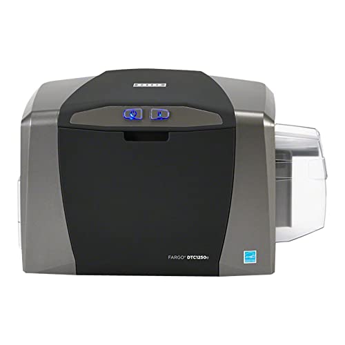 Fargo Dtc1250E Single Sided Usb Card Printer With Supplies Bundle (50605) #TOP3