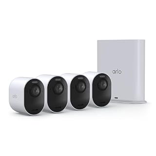Arlo Ultra Wireless Security Camera 4K HDR (3rd Gen) - 4-Cam + SmartHub