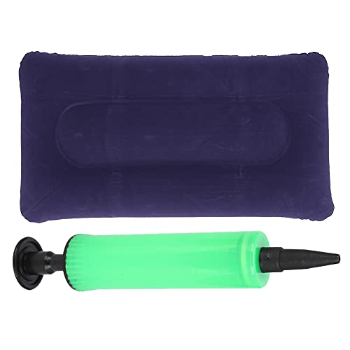 Fyearfly Cojín Inflable Postrado en Cama, Almohada de Aire Portátil, Cojín Inflable, Almohada Antiescaras, Almohada Antipresión para Pacientes de Edad Avanzada (Almohada de Gamuza Tamaño