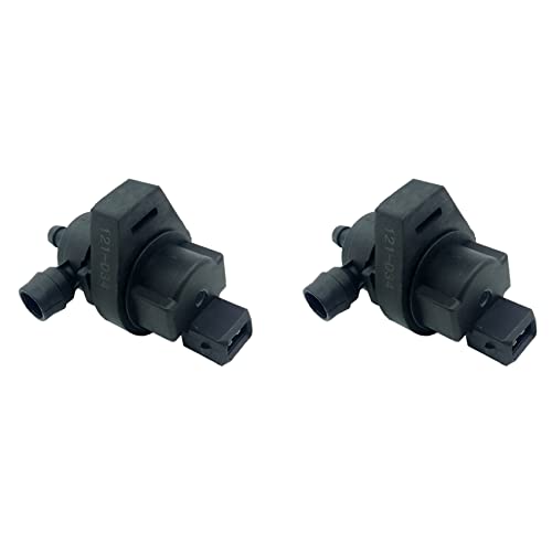 Válvula de purga de cartucho de vapor de 2 piezas negra para modelos E38 E39 E46