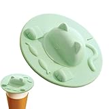 Couvercles Pour Tasses, Avec Porte-Sachet De Thé En Silicone...