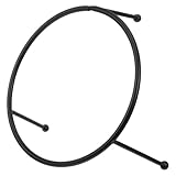 Socle décoratif flexible : idéal pour les supports de boules de jardin, les présentoirs à coupes et même les présentoirs à cristaux, ce support de jardin en fer forgé répond à divers besoins de décoration intérieure et extérieure. support pour sphère de cristal, porte-sphère de cristal en métal