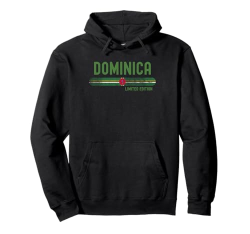 Dominica Flag | Dominican Vintage Distressed �p�[�J�[