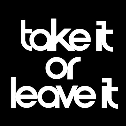 Couverture de Take it or leave it