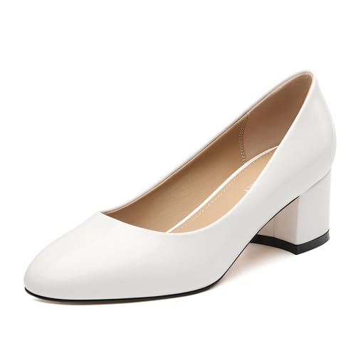 Image of SKYSTERRY Women's Low Heel Dress Pumps Shoes 2 Inch