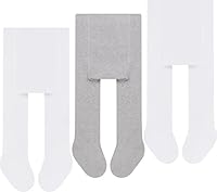 L&K-II 3er Pack Babystrumpfhose Strumpfhose für Baby Mädchen und Jungen Strickstrumpfhose mehrfarbig 2766C 50-56