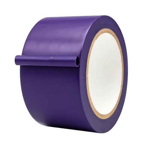 MAT Vinyl Marking Tape Purple - 3 inch x 36 yds. for Safety Floor Marking (School Gym, Restaurants, Warehouse), Dance Floor Splicing, Pinstriping Cars & Boats