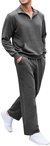 COOFANDY Mens 2 Piece Tracksuit Jogging Suit Running Track Suit Sport Sweatsuits