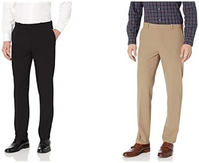 Van Heusen Men's Flex Flat Front Straight Fit Pant