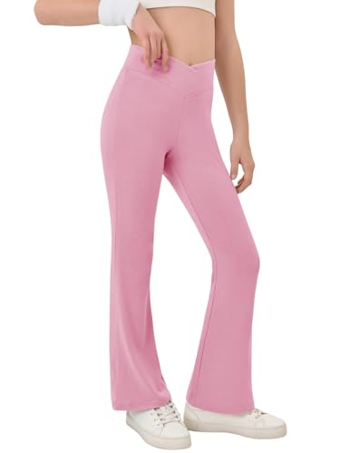 Pantalon évasé pour filles éliminant l'inconfort de la taille