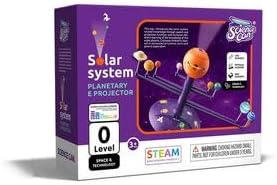Science Can Space Model for Kids, Solar System Kit with Night Light, Children STEM Toys, Spaceships, Astronauts, Planets Learning & Educational Exploration, Space Project, Astronomy Gifts for 3 Yrs+