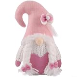 LatoYard Muñeca de gnomo para el día de San Valentín, 12 x 7 x 22 cm (mujer)