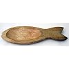 Mango-houten schaal visvorm ca. 30x10x2 5cm AV