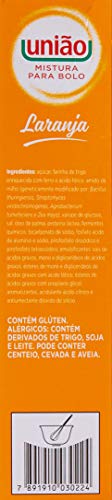 MISTURA PARA BOLO LARANJA UNIÃO CX 400G