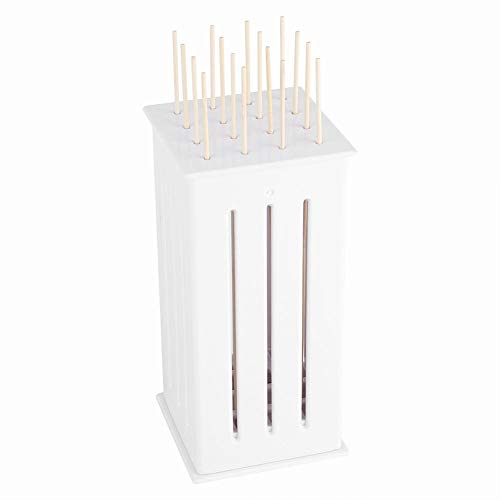 Cafopgrill BBQ Grill 16 Holes Skewers Food Brochette Grill Kebab Maker Box with Some Sticks Kit for Meat Shrimp Chicken Vegetable
