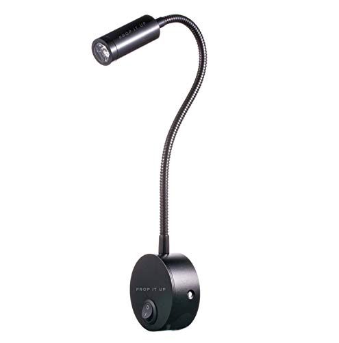 Image of Prop It Up 101 3Watts Round Wall Light, Black