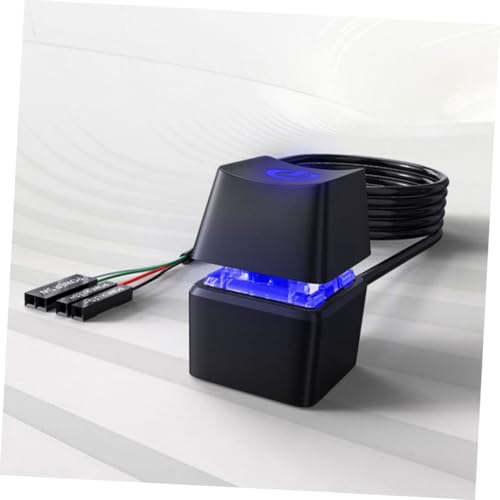 Cable botón encendido PC extensor para torres bajo mesa y accesorios ordenador 5