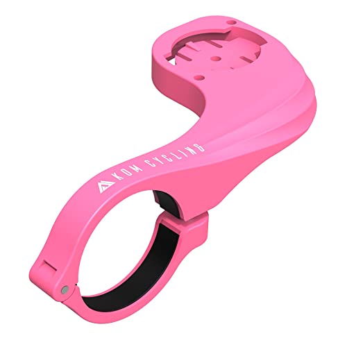 Garmin, Supporto Per Bicicletta Con Finitura In Carbonio, Garmin Edge Progettato Per Garmin Edge 530 E Garmin 830 E Altri Modelli Garmin (Rosa)