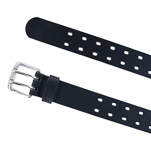 Toneka Men's Double Hole Bridle Belt2