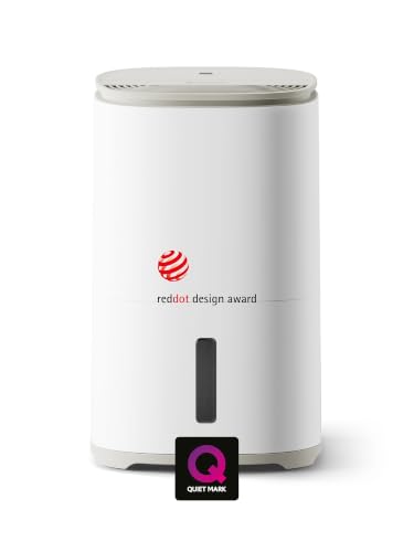 MeacoDry Arete One 20L Warm Pebble Dual Dehumidifier & HEPA Air Purifier