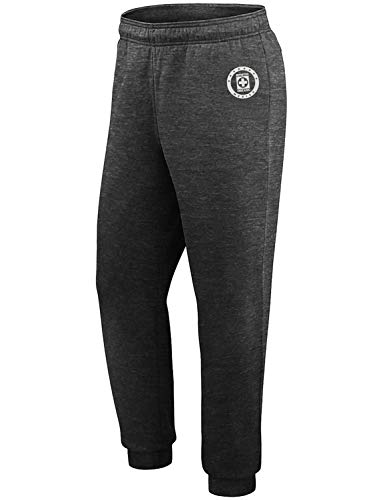 Icon Sports Cruz Azul Joggers – Men's Casual Sweatpants Soccer Football Club Active Comfort Reflective Logo Pants CR02JG-HC L
