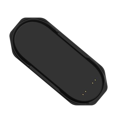 Cuifati Magnetyczna Stacja ładująca do Dyktafonu AI, Podstawka Szybkiego ładowania USB C na 2 Godziny z antypoślizgową podstawą, Kompaktowa ładowarka Podróżna do Użytku w Domowym Biurze (BLACK)