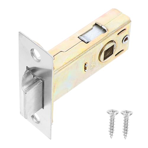 Ipetboom ステンレス製管状ラッチ錠 玄関 室内引き戸対応 耐久性 防錆設計で防犯強化 メタル製ロック部品 簡単取付可能